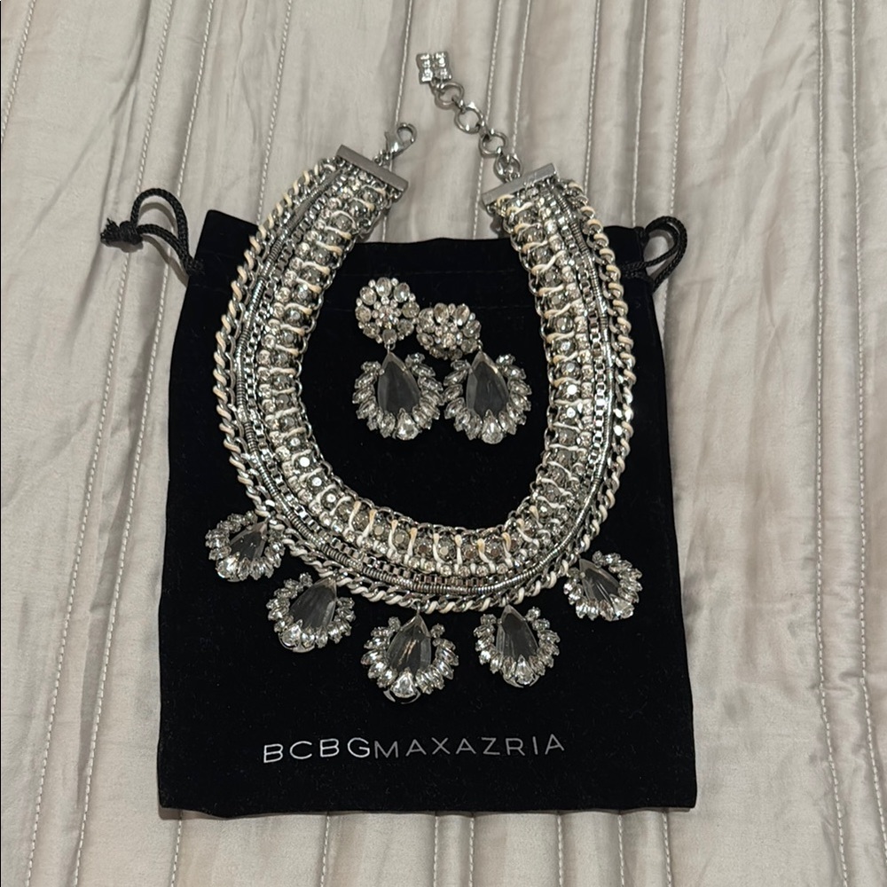 BCBGMaxAzria Necklace and Earrings Set